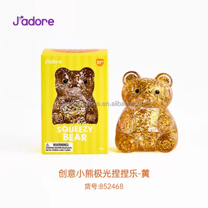 Jadore Creative Bear Series Sensory Squeeze Toy Decompression Slow Rebound Pendant Gift Office Toy Squeeze Stress Relief - Product Image 4