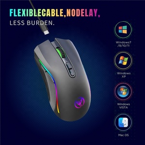 T69 2.4G RGB Luminous Wireless Mouse Type-C Rechargeable <strong>Interface</strong> 8-button Gaming Mouse - Product Image 2