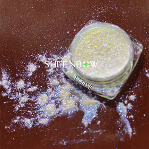 Pigment de <span class=keywords><strong>licorne</strong></span> <span class=keywords><strong>arc</strong></span>-<span class=keywords><strong>en</strong></span>-<span class=keywords><strong>ciel</strong></span> mélangé à de la poudre acrylique, Pigment de sirène pour Nail Art, poudre d'aurore - Product Image 3