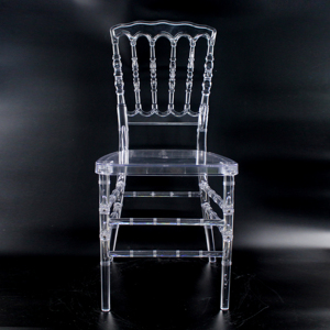 Haute qualité milieu du siècle <span class=keywords><strong>Victoria</strong></span> moderne sans bras fête de mariage en plastique cristal Transparent clair <span class=keywords><strong>chaise</strong></span> pour <span class=keywords><strong>chaise</strong></span> d'événement - Product Image 2