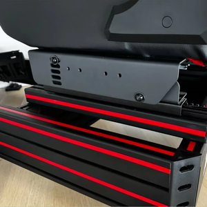 Simulador de Conducción de Carreras VR/AR/MR para Automóviles, Marcos de Aluminio Negros 4040 y 4080, Cabina de Simulación de Vuelo, Plataforma VR - Product Image 3