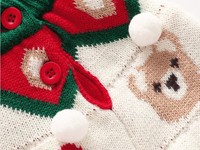 Pull tricoté de Noël à col rond et manches longues pour bébé et enfant, confortable et chaud, collection automne – Grande Vente