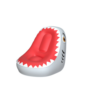 Cartoon Shark <b>Inflatable</b> Children's <b>Sofa</b> PVC Soft Indoor Outdoor Leisure <b>Sofa</b> For Kids Age 3 And Above - Product Image 2