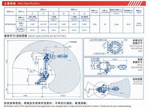 Bras robotisé multifonctionnel pour soudage automatique, polissage, meulage, palettisation, pulvérisation, tri visuel, certifié CE, avec moteur à engrenages PLC - Product Image 6