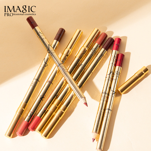 IMAGIC crème solaire mat rouge à lèvres pour les femmes imperméable longue durée velours lèvres doublure antiadhésif maquillage cosmétiques chimique - Product Image 6