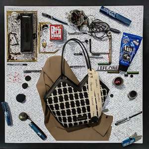 Sacs en toile pour femmes en gros à bas prix avec logo imprimé personnalisé Sac fourre-tout en toile de coton avec poche à fermeture éclair Sac fourre-tout en toile personnalisé - Product Image 3