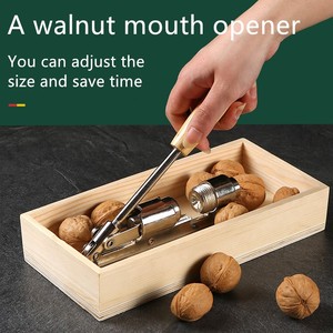 Gỗ Pecan <span class=keywords><strong>nutcracker</strong></span> hạnh nhân và Hazelnuts MACADAMIA NUT kẹp mở Cracker công cụ nứt lột vỏ máy - Product Image 6
