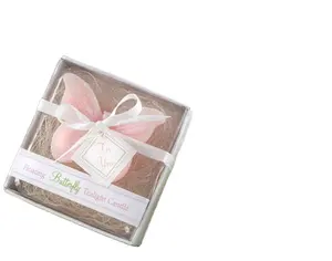 Wedding Return Gifts Pink Butterfly Candle