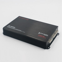 Amplificateur de voiture Sengerwire D9500F 4 canaux classe AB 4 x 50W RMS 12V avec égaliseurs et entrée RCA pour modification audio automobile