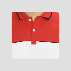 Nouveau fabricant de pull personnalisé été Patch coton boutonné manches courtes crochet tricot hommes Polo pull Cotto, grande taille - Product Image 1