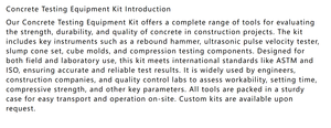 Nhà máy cung cấp thiết bị kiểm tra kỹ thuật dân dụng cho máy thí nghiệm vật liệu phòng thí nghiệm bê tông - Product Image 2