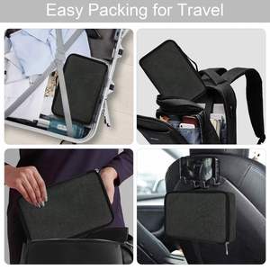 Étui de rangement pour lunettes de soleil de voyage, fentes réglables pour plusieurs paires, boîte de rangement portable pour lunettes pour hommes et femmes - Product Image 4