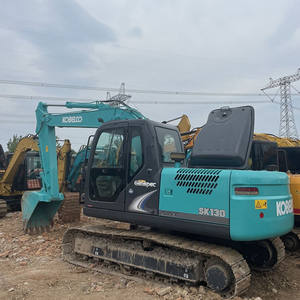 Excavadora Hidráulica Usada Original de Japón, Kobelco SK130 SK 130 de 13 Toneladas, Sk130-8 130-8, Lista para Trabajar - Product Image 2