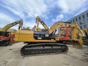 Excavadora Caterpillar 336D usada de alto rendimiento, maquinaria de movimiento de tierra, excavadora CAT 336D a la venta - Product Image 4