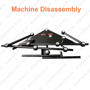 Borne de jeu interactive détachable pour carnaval avec minuterie, coordination visu-motrice multiple, défi de réaction Batak Pro - Product Image 3