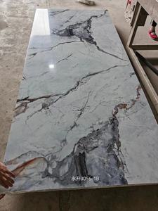 Painel Alternativo de Decoração ODM com Aparência de Mármore UV, Placa de PVC, Composto de Pedra Plástica e Outros Papéis de Parede - Product Image 6