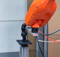 Robot de peinture automatique à 6 axes, contrôle précis du revêtement, puissance de 1 kW, multi-tension, surface d'appareil automobile, 500 kg