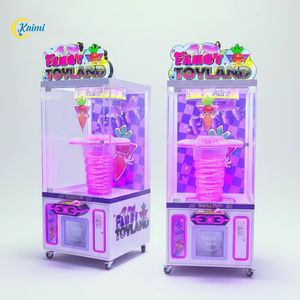 Máquina de Juego de Premios Lucky Spin de KAIMI Fancy Toyland |   Máquina Expendedora de Regalos Metálica que Funciona con Monedas para Centros Comerciales - Product Image 4