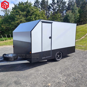 Belyoo Chariot <span class=keywords><strong>de</strong></span> salon <span class=keywords><strong>de</strong></span> toilettage mobile pour chiens Remorque <span class=keywords><strong>de</strong></span> camion <span class=keywords><strong>de</strong></span> toilettage mobile personnalisée pour chiens avec équipement complet - Product Image 3