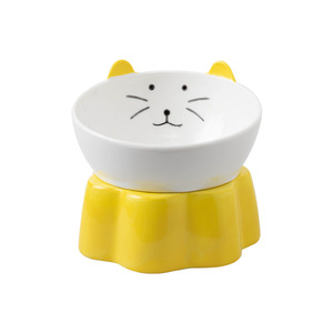 Comedero de Cerámica para Gatos, Diseño Elevado para Gatos, Perros y Mascotas, Tamaño Grande - Product Image 5