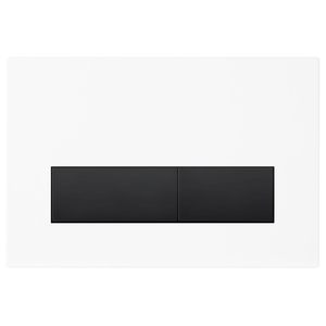 Placa de descarga de doble función con actuador y palanca para cisterna empotrada Sigma UP300 UP320, personalizable, compatible con Geberit - Product Image 1