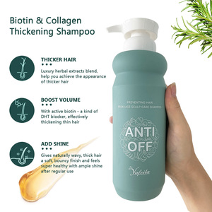 Shampooing et après-<span class=keywords><strong>shampoing</strong></span> anti-DHT bio avec défense amincissante au ginseng Shampooing anti-chute de qualité médicale pour la croissance - Product Image 2