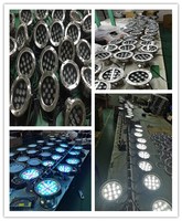 Lampu Air Mancur LED Tahan Air IP68 RGB 6W 12W 12V 304SS Bentuk Lingkaran  Belum Ada Ulasan