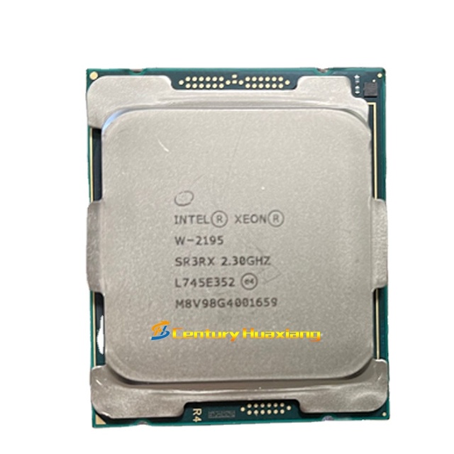 INTEL XEON CPU W-2195 2.3GHZ 140W LGA2066 24.75M Socket Support Ram DDR4 2666MHz