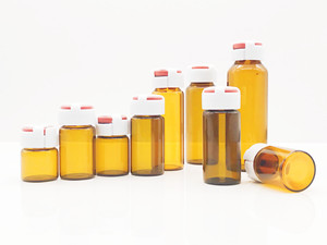 Botella de Vidrio Marrón de 2-20 ml para Esencias West Lincoln, con Tapón de Goma, para Té y Polvo Liofilizado - Product Image 3