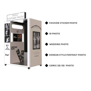 All-in-one <strong>Photo</strong> Booth Photobooth Shell Korea Latest Coin Operated <strong>Equipment</strong> Self-service Camera Dslr Vending Machine - Product Image 6