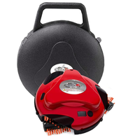 Robot de nettoyage pour barbecue 304SS - Brosse électrique robuste pour graisse brûlée, poils en acier inoxydable, nettoyeur en profondeur pour barbecue à gaz extérieur