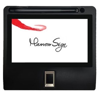 Tablette électronique de signature TFT LCD 7 pouces avec lecteur d'empreintes digitales pour la logistique et la gestion d'entrepôt