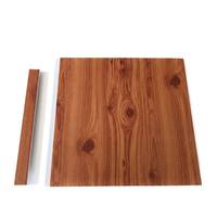 Placas de Techo de PVC Duraderas de 250 mm x 8 mm, Antimoho, Resistentes a la Humedad, para Proyectos Comerciales, Precio al por Mayor, Proveedor Profesional