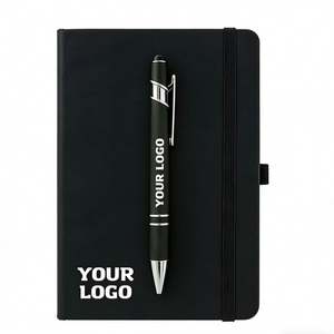 Wholesale Fresh Color <b>Notebook</b> Custom Hardcover Diary Customized Journal with <b>Lined</b> Inner Page, Pen Loop and Ribbon Bookmark - Product Image 1