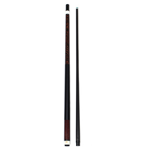 Carbon Fiber Pool Cue 11.8mm Wood Grain Finish 2 Section Durable Nine Ball Cue - Product Image 5