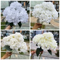 Bunga Hydrangea Buatan Putih untuk Dekorasi Pernikahan Luar Ruangan