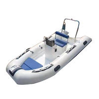 Coque en fibre de verre Certification PVC semi-rigide bateau gonflable en Offre Spéciale