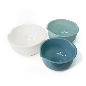 Home and <b>Kitchen</b> Accessories House Hold Products Salad Mixing Bowls <b>Plastic</b> Salad Bowl Set - Product Image 2