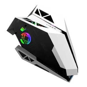 <span class=keywords><strong>ATX</strong></span> Máy tính để bàn trường hợp 240mm trong suốt Side Glass nước-cooler thân thiện với Micro <span class=keywords><strong>ATX</strong></span> đặc biệt hình PC chơi Game tháp máy tính - Product Image 4