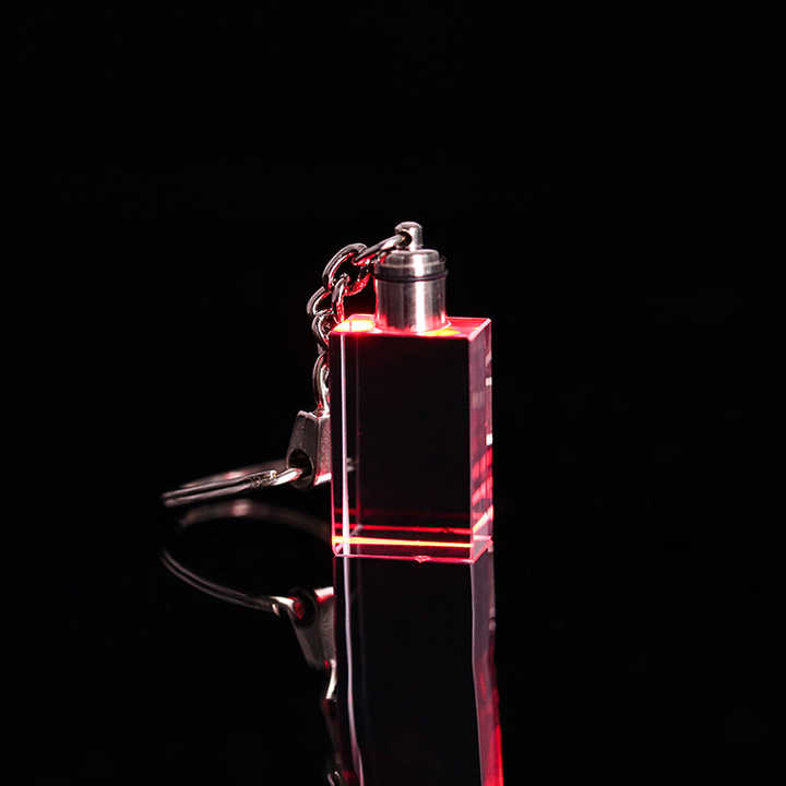 K9 Crystal Keychain - Custom Printed LED Lighting Gift