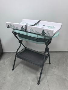 <span class=keywords><strong>Baignoire</strong></span> <span class=keywords><strong>et</strong></span> <span class=keywords><strong>table</strong></span> à <span class=keywords><strong>langer</strong></span> pliables modernes pour nouveau-nés, adaptées aux bébés de 0 à 3 ans - Product Image 6