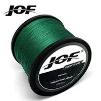Ligne de pêche en eau salée JOF 100m, 8 brins tressés multifilament, 10-110lb, ligne de pêche flottante en PE 8 brins tressés