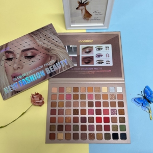 Belleza nuevo patrón <span class=keywords><strong>de</strong></span> moda 70 <span class=keywords><strong>colores</strong></span> nacarado mate <span class=keywords><strong>tierra</strong></span> Color multicolor <span class=keywords><strong>paleta</strong></span> <span class=keywords><strong>de</strong></span> sombras <span class=keywords><strong>de</strong></span> ojos <span class=keywords><strong>maquillaje</strong></span> - Product Image 1