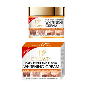 डार्क घुटनों और कोहनी मजबूत के साथ Whitening क्रीम Kojic Glutathione Arbutin निजी लेबल स्वीकार्य 120G