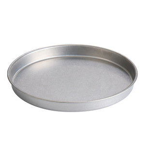 Stainless Steel Round Tray 12 Inch Multifunctional Serving Tray For Hotel Meals And Catering - Product Image 1