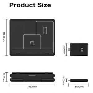Estación de Carga Inalámbrica Plegable 3 en 1 con Carga Multiángulo y Cargador de Reloj Desmontable Tipo-C para <span class=keywords><strong>Samsung</strong></span> Z Fold/<span class=keywords><strong>Flip</strong></span> - Product Image 4