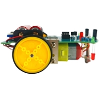 Kit de Voiture Robot Électronique DIY pour Étudiants – Jouet Éducatif STEM, Science et Ingénierie, Voiture Intelligente à Suivi Automatique