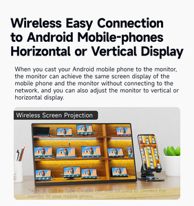 Nueva Pantalla LCD TFT de 18.5 Pulgadas con Ángulo de Visión Amplio de 178° H185FPH para Sistemas de Punto de Venta y Máquinas de Autopago - Product Image 5