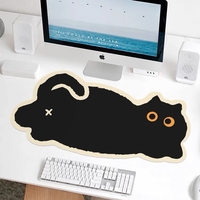 Tapis de souris personnalisé en caoutchouc pour jeux vidéo avec formes spéciales