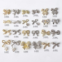 Breloques en zircon pour accessoires de décoration d'ongles, breloques de luxe en diamant pour ongles, strass